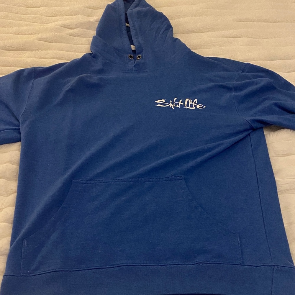 Salt Life Blue Pullover Hoodie